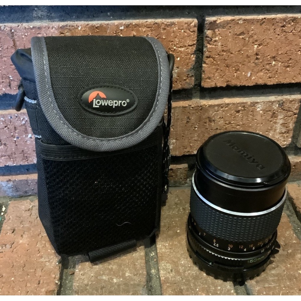 Mamiya-Sekor  f/1:3.5 150mm Camera Lens #17941 With Case